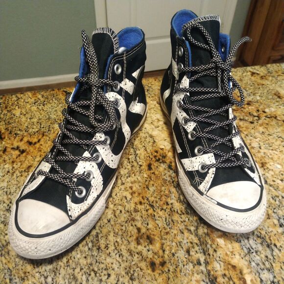 Rare Converse Chuck Taylor All Star High Top Gore-Tex Black Sz M6.5/W8.5 165941C - Picture 3 of 12